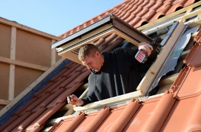 Pose de fenêtres de toit Velux à Orist